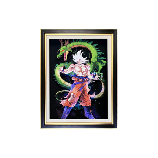 Goku Handmade 3D Decorative Painting