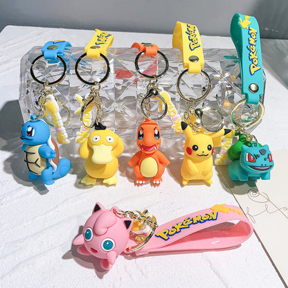 Pokémon Cartoon Keychains