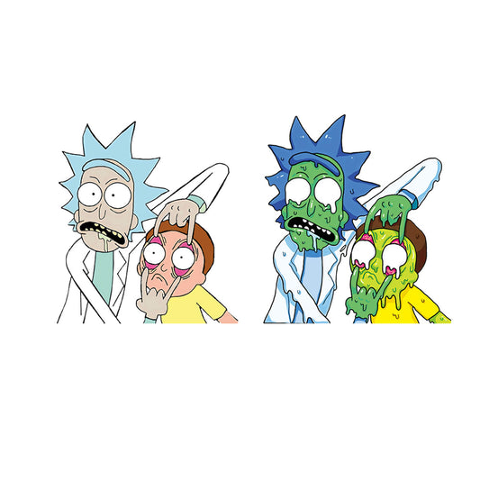 Rick and Morty 3D Motion Sticker